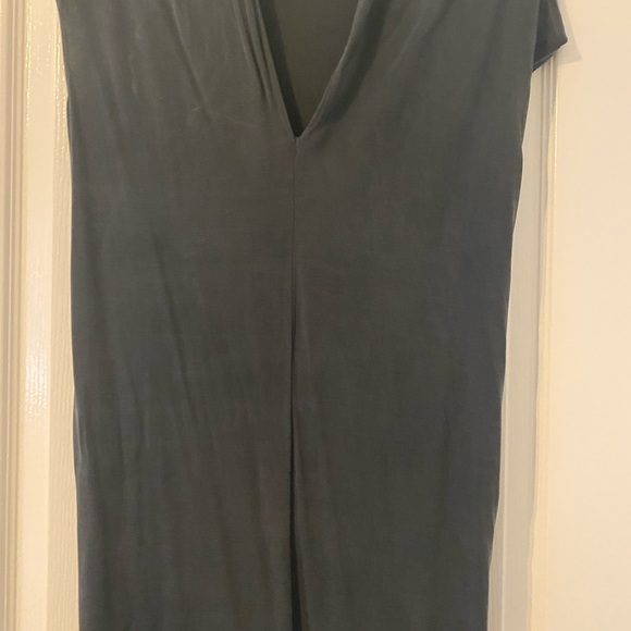 H&M short sleeve dress - grey - size 2 - Picture 2 of 3
